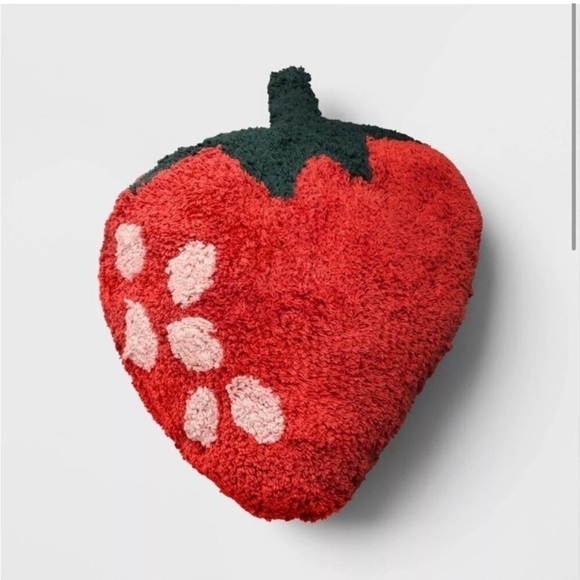 NWT Target Strawberry Throw Pillow - Picture 1 of 2